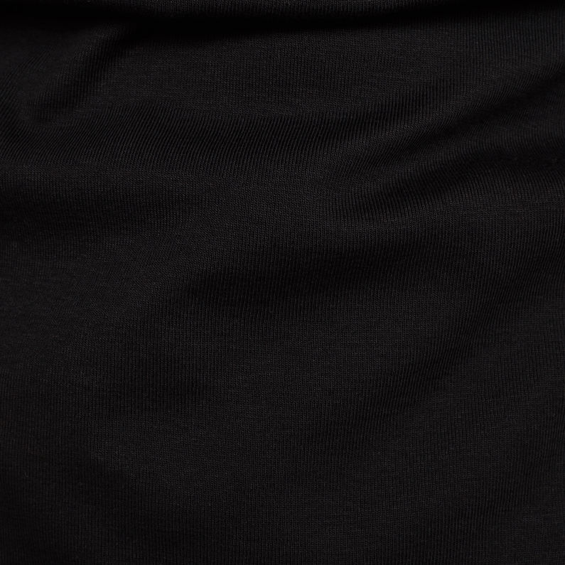 G-Star RAW® Zeabel Slim T-Shirt Black fabric shot
