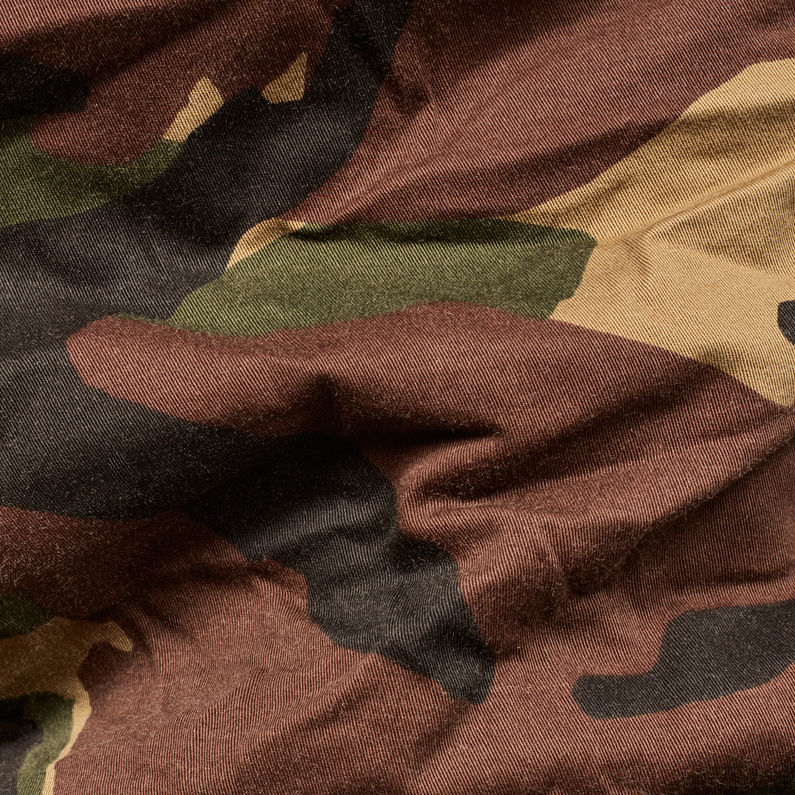 G-STAR® Rovic 3D Straight Tapered Jeans Grün fabric shot