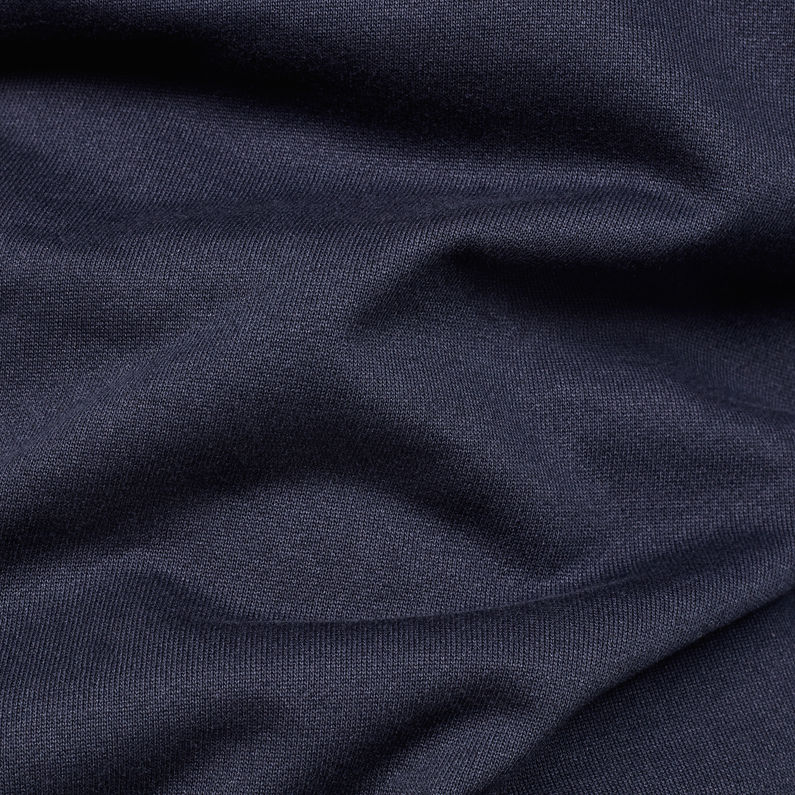 G-Star RAW® Misi Stalt Deconstructed Sweater Dark blue fabric shot