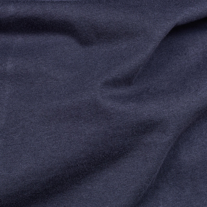 G-Star RAW® Fama T-Shirt Dark blue fabric shot