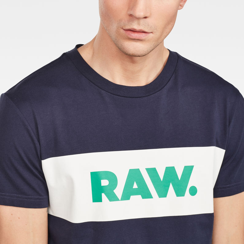 G-Star RAW® Bellar T-Shirt Dark blue detail shot