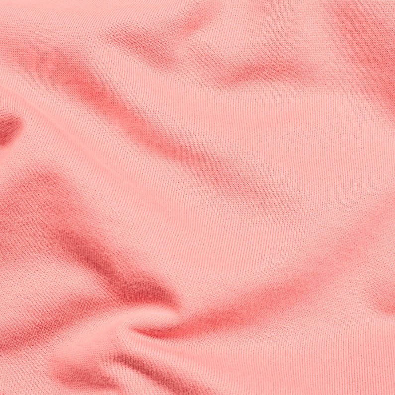G-Star RAW® Misi Stalt Deconstructed Hooded Sweater Rosa fabric shot