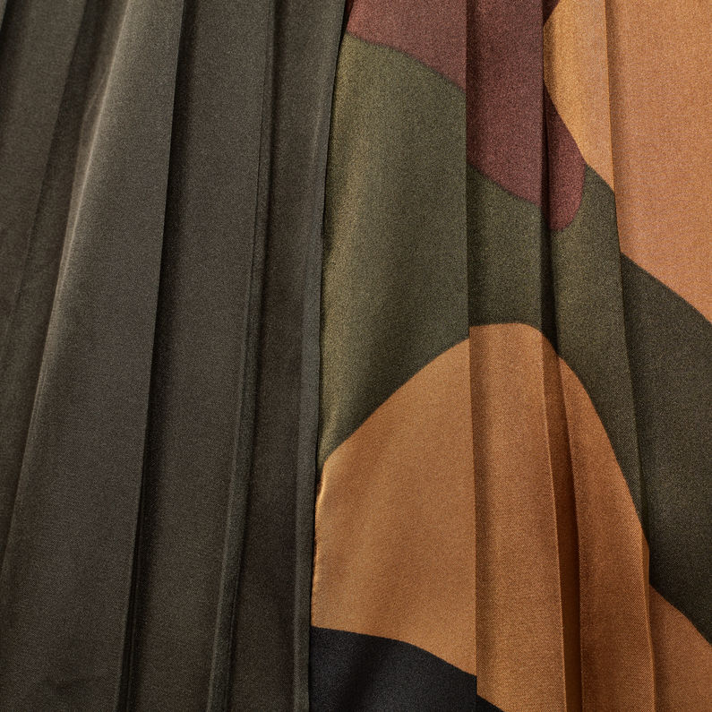 G-STAR® G-Star High waist Plisse Skirt Grijs