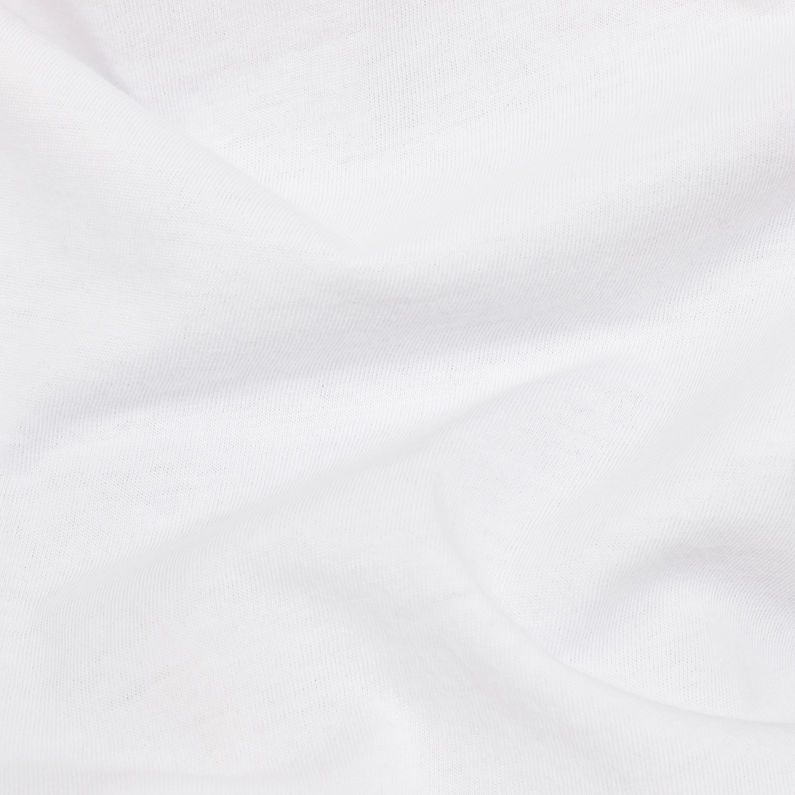 G-Star RAW® Bett T-Shirt Blanco fabric shot