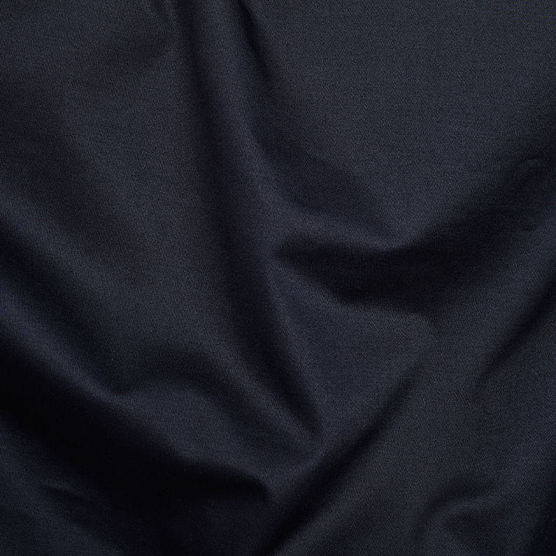 G-Star RAW® Powel Deconstructed Overshirt Bleu foncé fabric shot