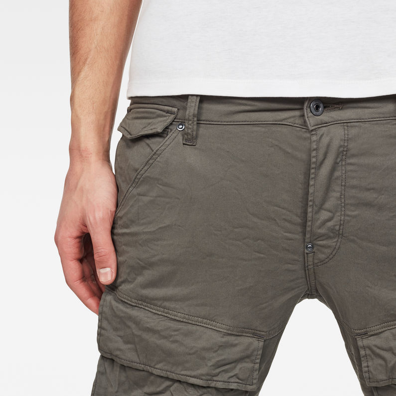 G-Star RAW® Air Defence 5620 3D Slim Pants Grey detail shot