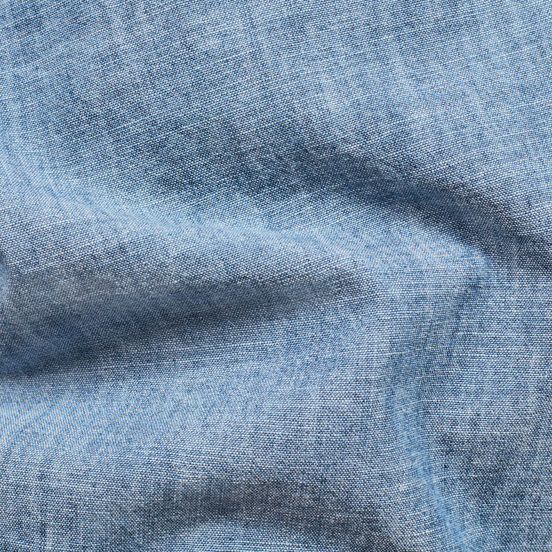G-Star RAW® Bronson Loose 1/2-Length Shorts Azul intermedio fabric shot