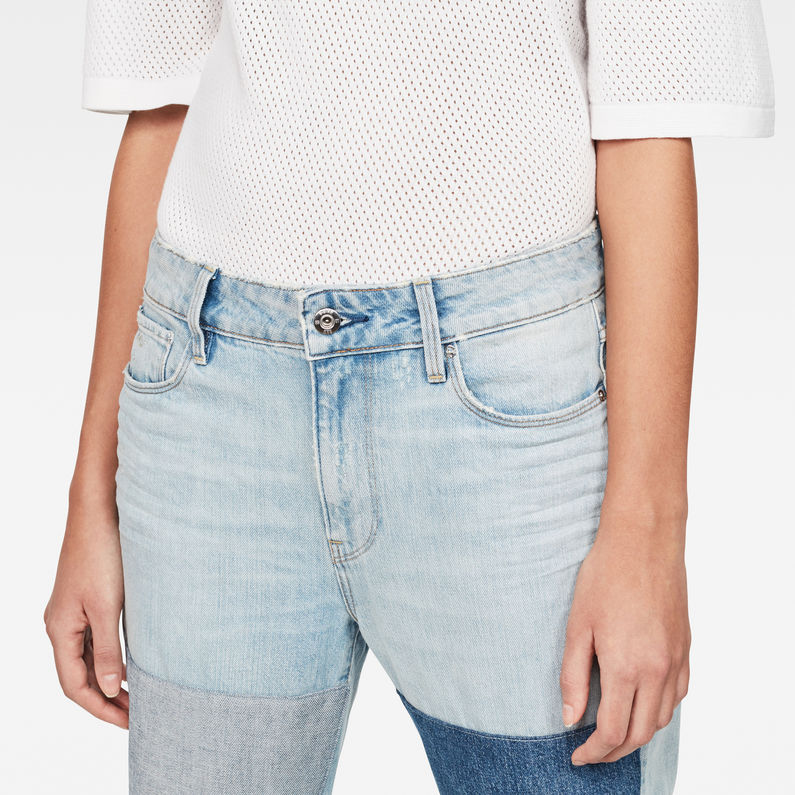 G-Star RAW® 3301 Mid waist Boyfriend Ripped 7/8-Length Jeans