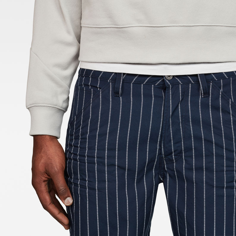 G-Star RAW® G-Star Elwood 5622 3D Sport 1/2-Length Shorts Dark blue detail shot buckle