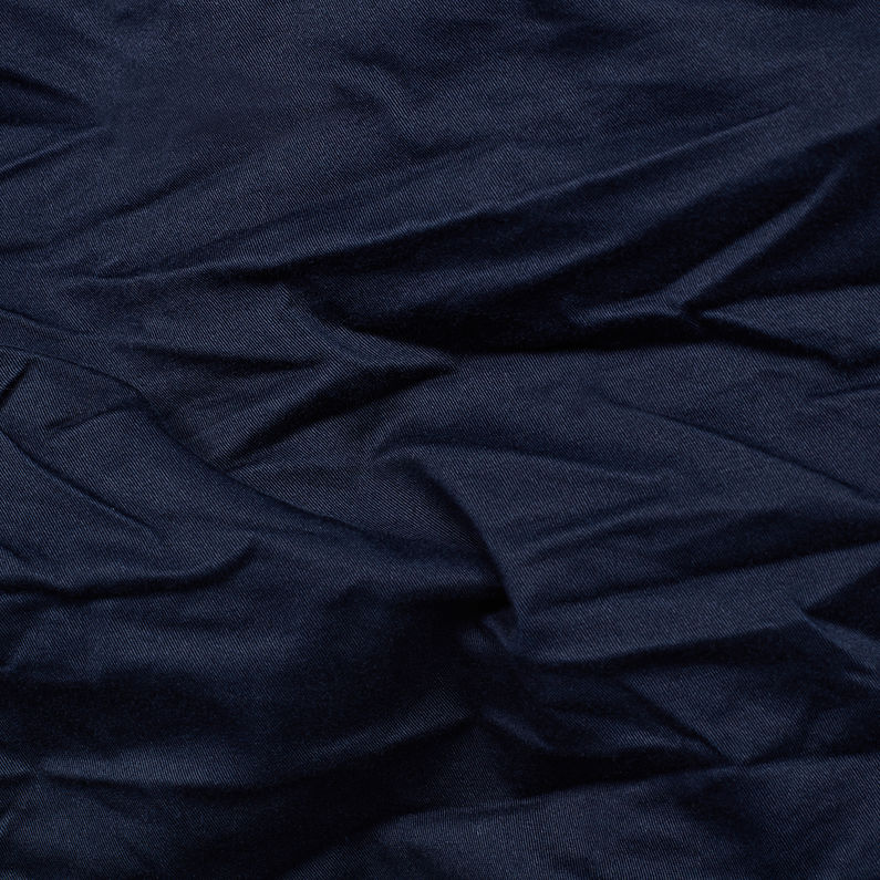 G-Star RAW® Rovic Deconstructed Loose 1/2-Length Shorts Bleu foncé fabric shot