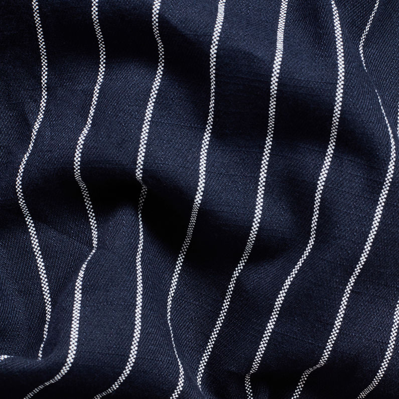 G-Star RAW® Avernus Racer Jumpsuit Bleu foncé fabric shot