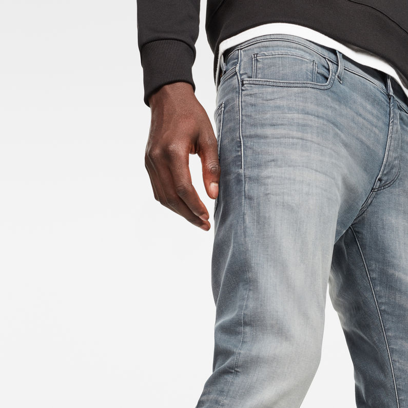 G-Star RAW® 3301 Deconstructed Super Slim Jeans Grau