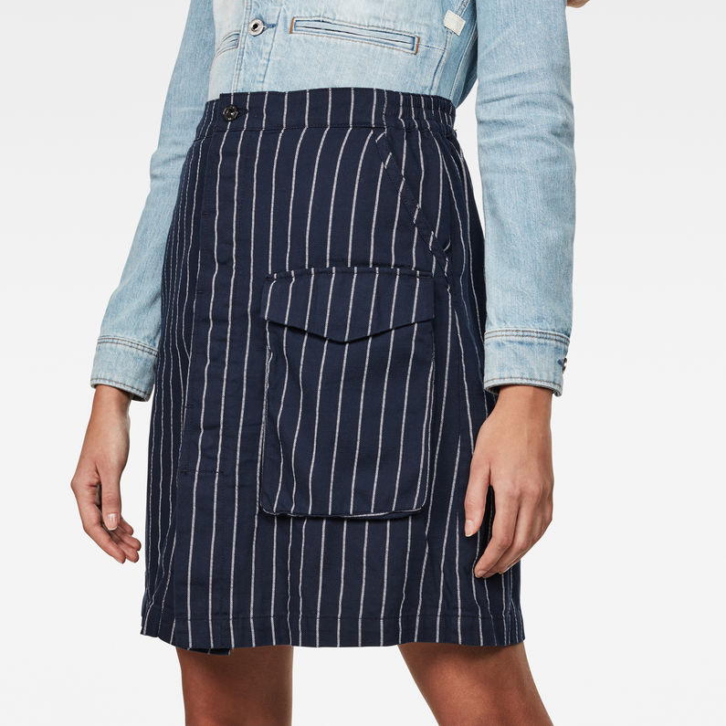 G-Star RAW® Tendric High Waist waist Skirt Dark blue