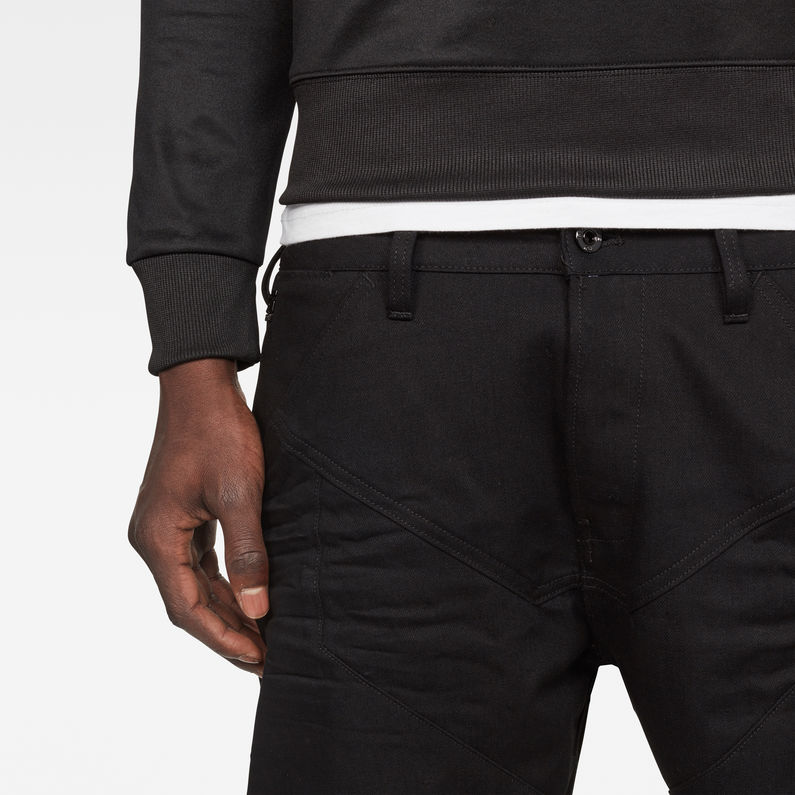 G-Star RAW® Jean Motac-X Deconstructed Relaxed Straight Cropped Noir