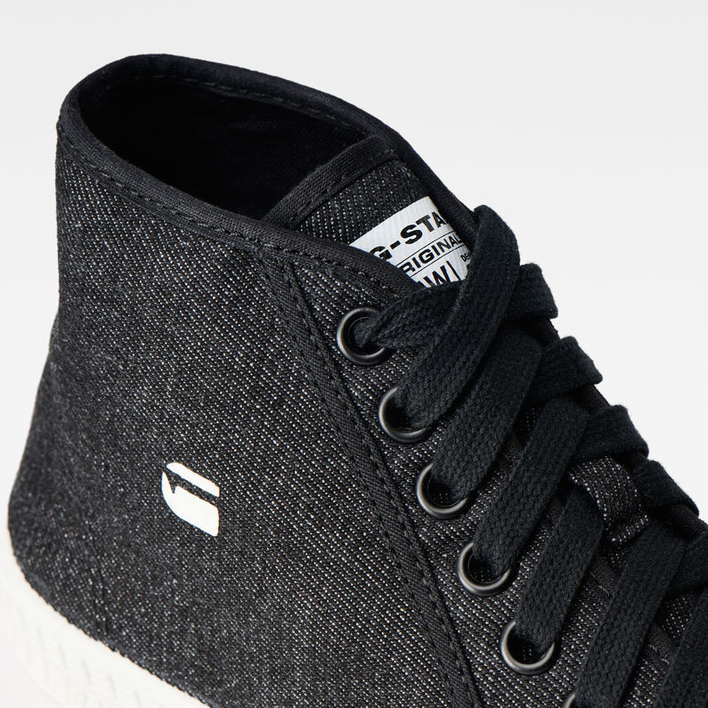 G-Star RAW® Rovulc Mid Sneaker Black detail