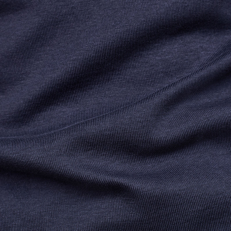 G-Star RAW® Lyl Slim T-Shirt Dark blue fabric shot
