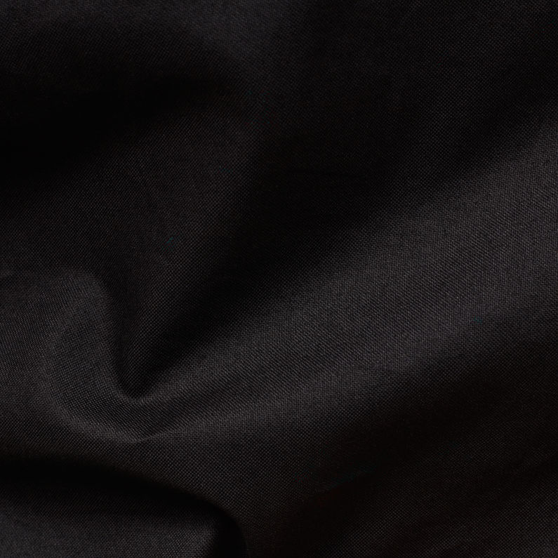 G-STAR® Bronson High Waist waist Loose Pleated Bermuda Shorts Black fabric shot