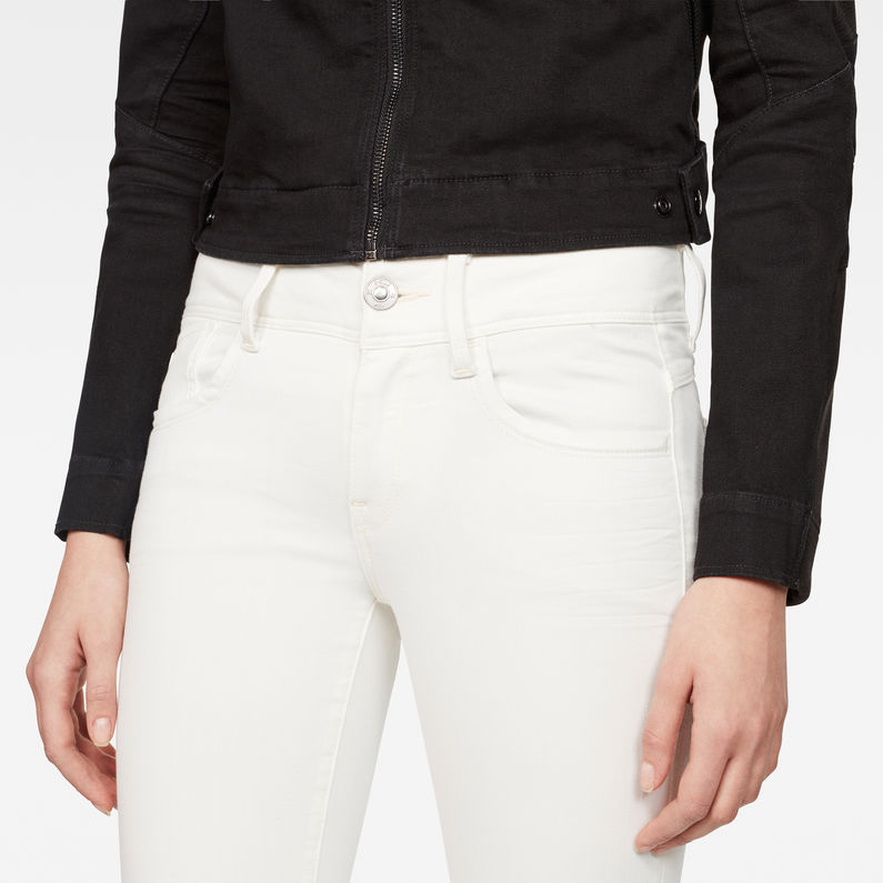 G-STAR® Lynn D-Mid Super Skinny Ankle Jeans Weiß