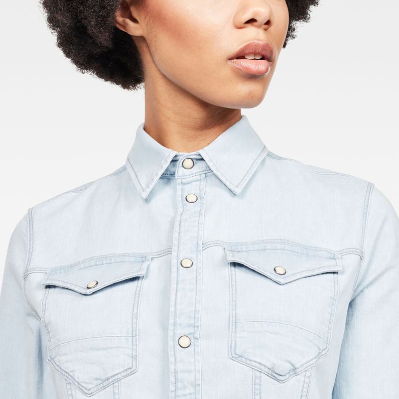 G-Star RAW® Tacoma Classic Shirt Mittelblau