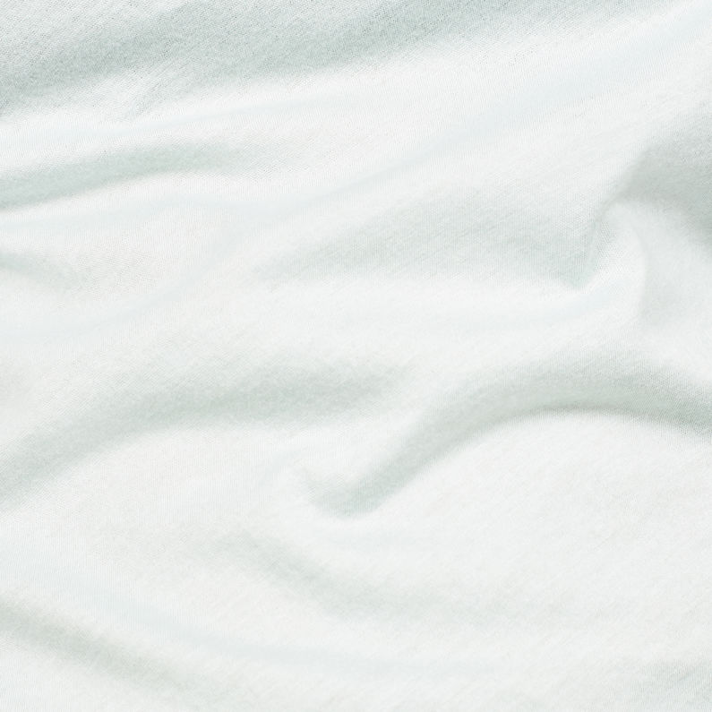 G-Star RAW® Raw Correct Liixa Slim T-Shirt Light blue fabric shot
