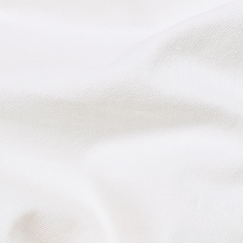 G-STAR® D-Staq 5-Pocket Ripped High Waist Capri Hellblau fabric shot