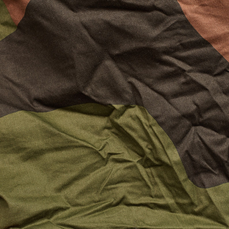 G-STAR® Rovic Loose Shorts Green fabric shot