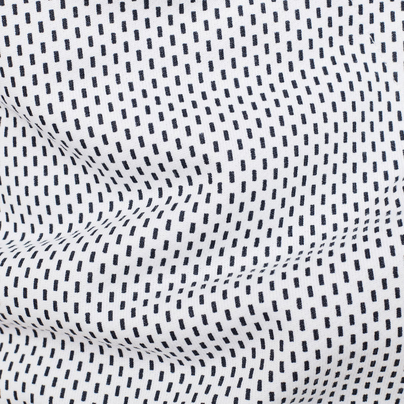 G-Star RAW® Seyal Art Hooded Sweater White fabric shot