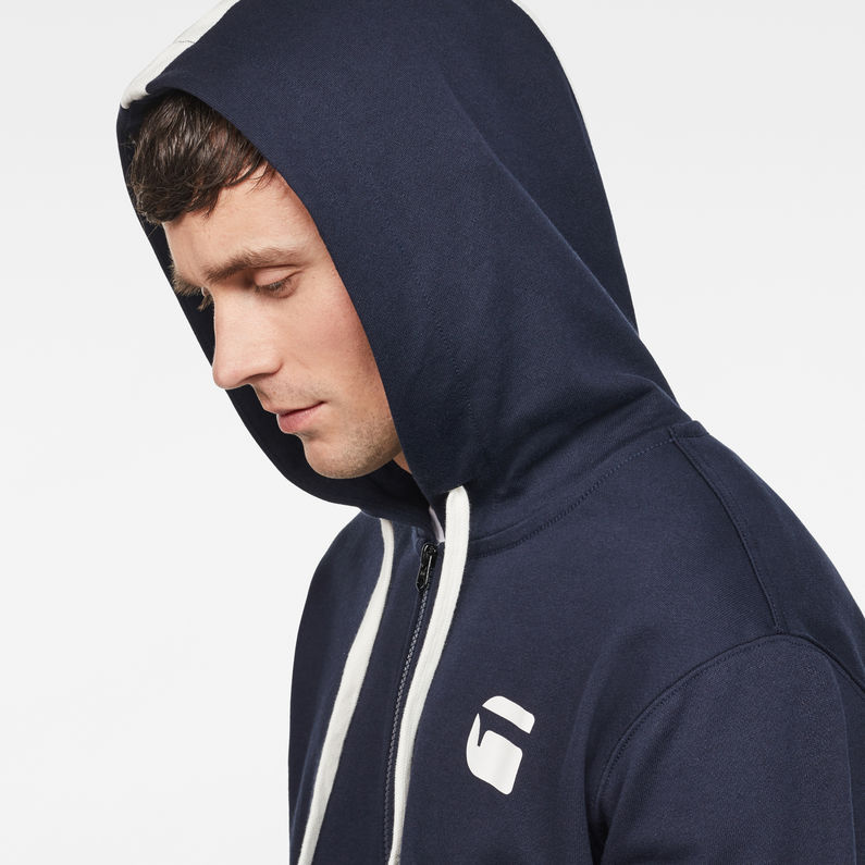 g star raw zip hoodie