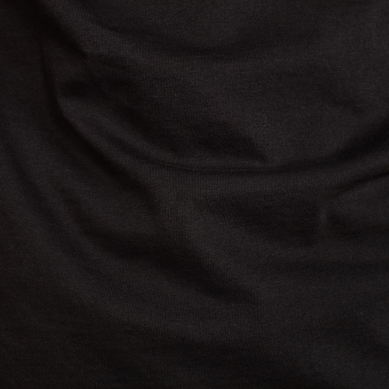G-Star RAW® Tifa T-Shirt Black fabric shot
