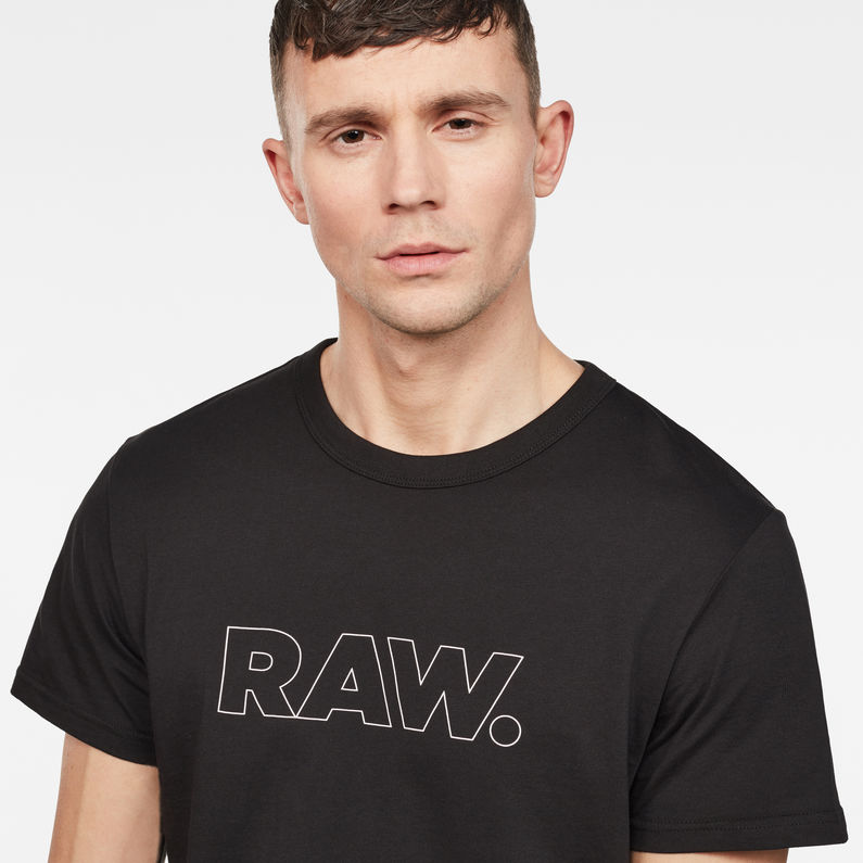 G-Star RAW® Tifa T-Shirt Black detail shot