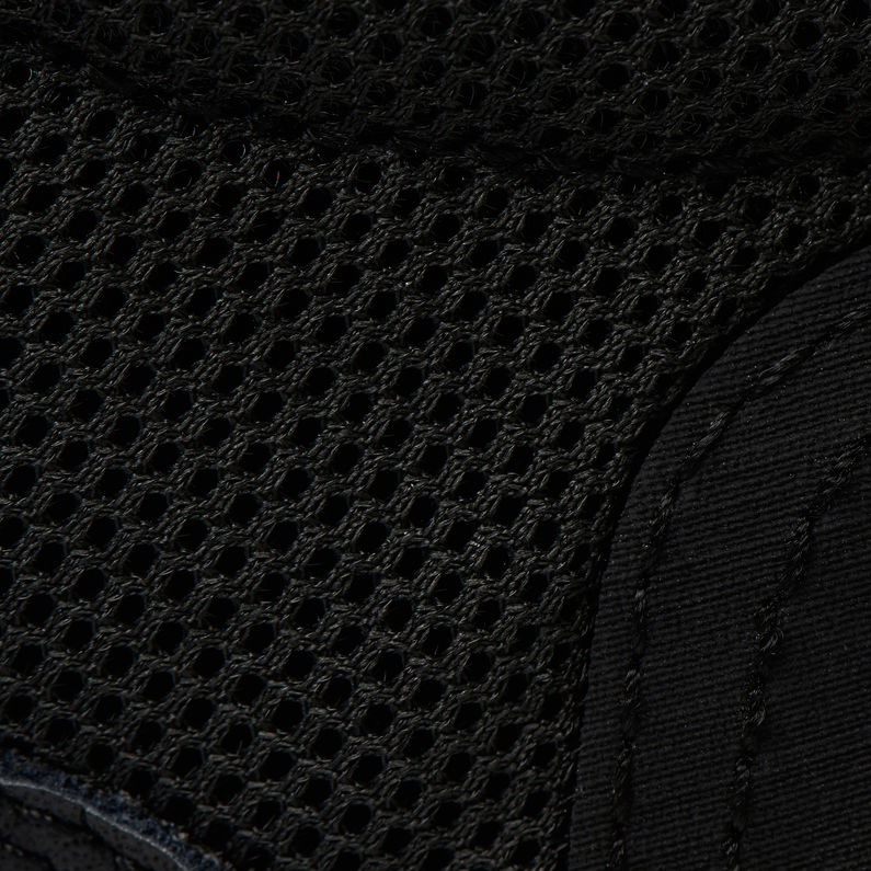 G-Star RAW® Rackam Yard Low Sneaker Noir fabric shot