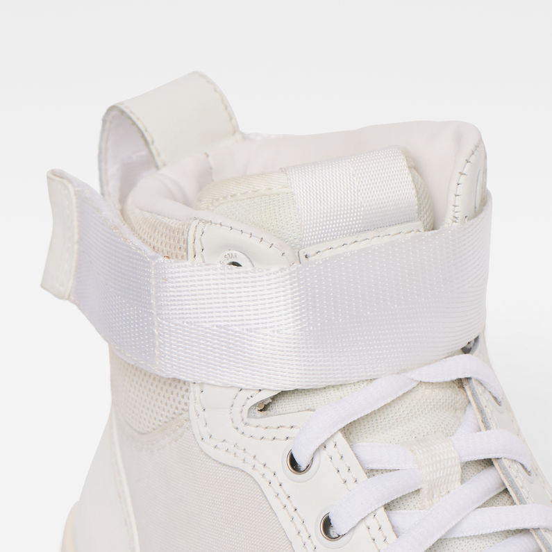 G-Star RAW® Rackam Yard High Sneaker Blanc detail