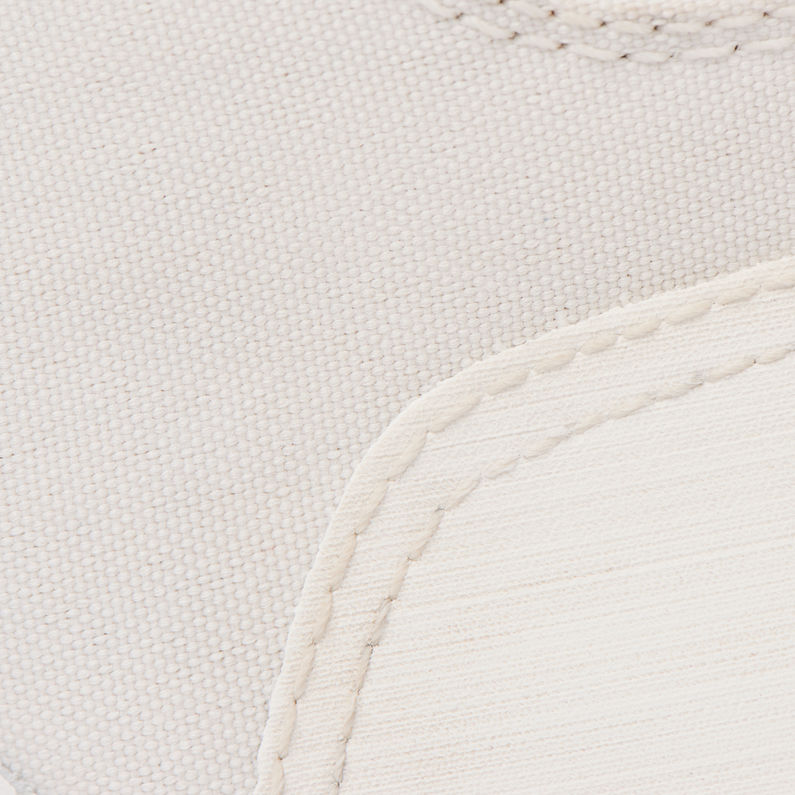 G-Star RAW® Rackam Yard High Sneaker White fabric shot