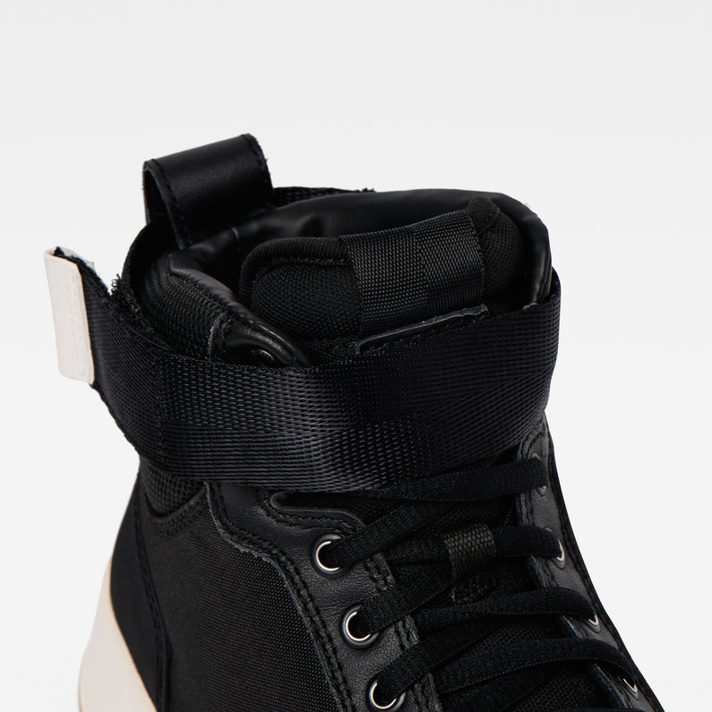 G-Star RAW® Rackam Yard High Sneaker Black detail