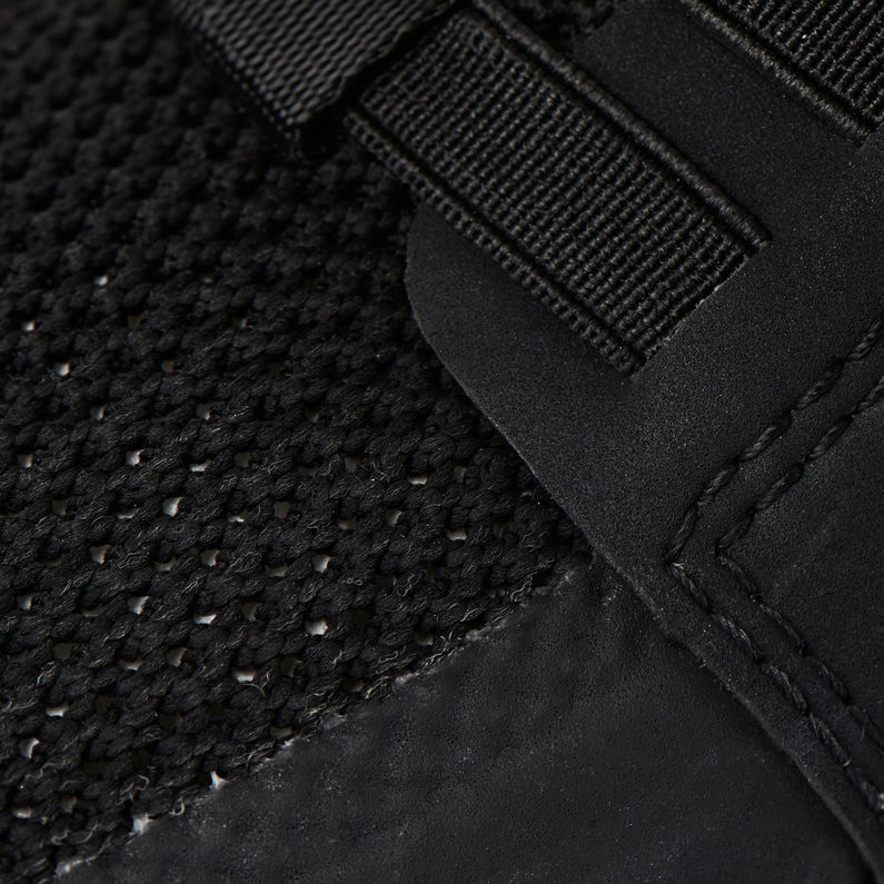 G-Star RAW® Rackam Deline Sneaker Black fabric shot