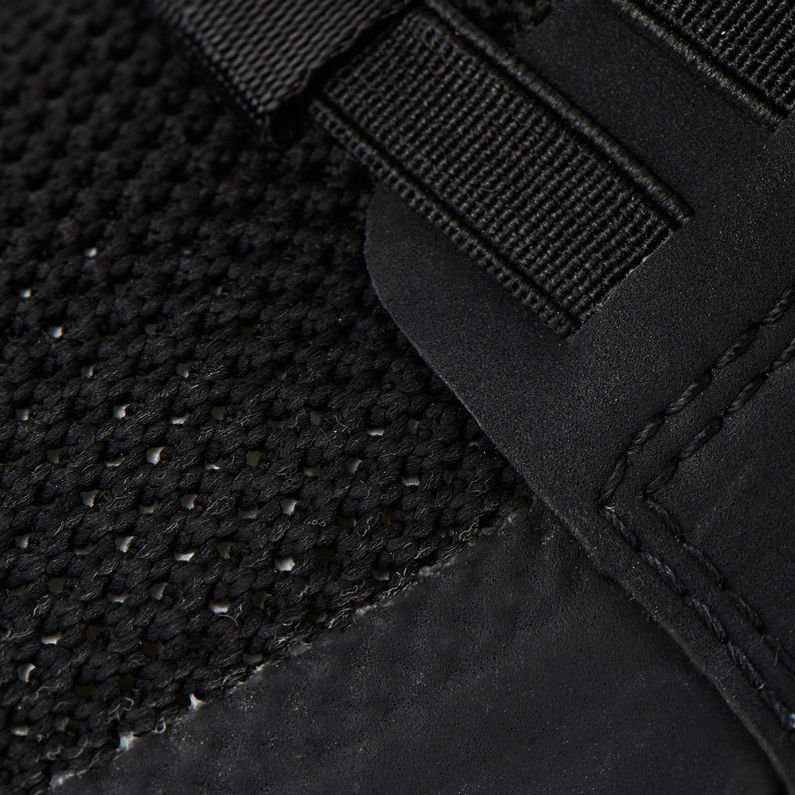 G-Star RAW® Rackam Deline Sneaker Negro fabric shot