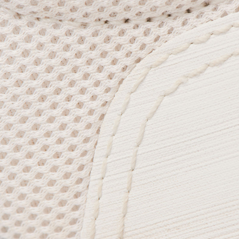 G-Star RAW® Rackam Yard Low Sneaker White fabric shot