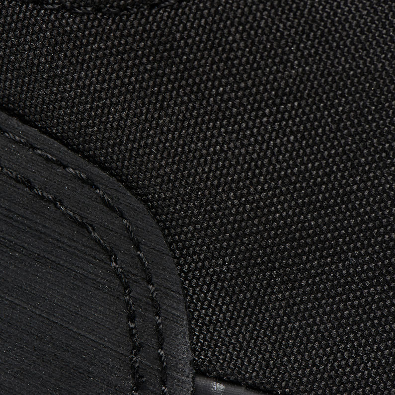 G-Star RAW® Rackam Yard Mid Sneaker Black fabric shot