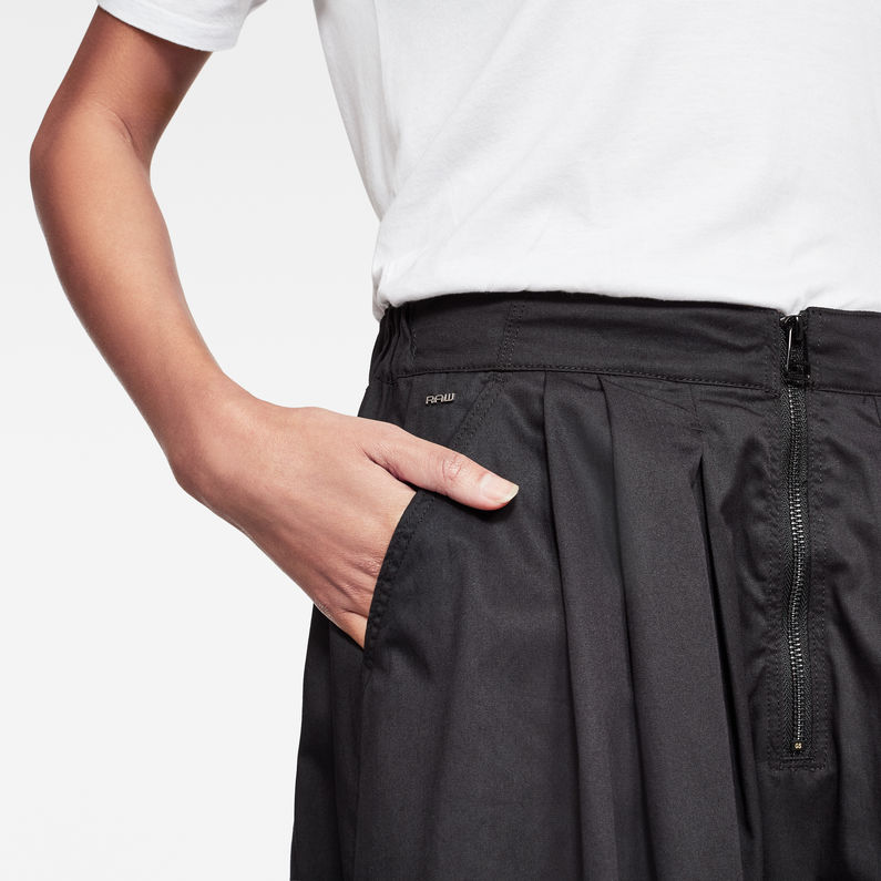 G-Star RAW® H-A Parachute Skirt Black