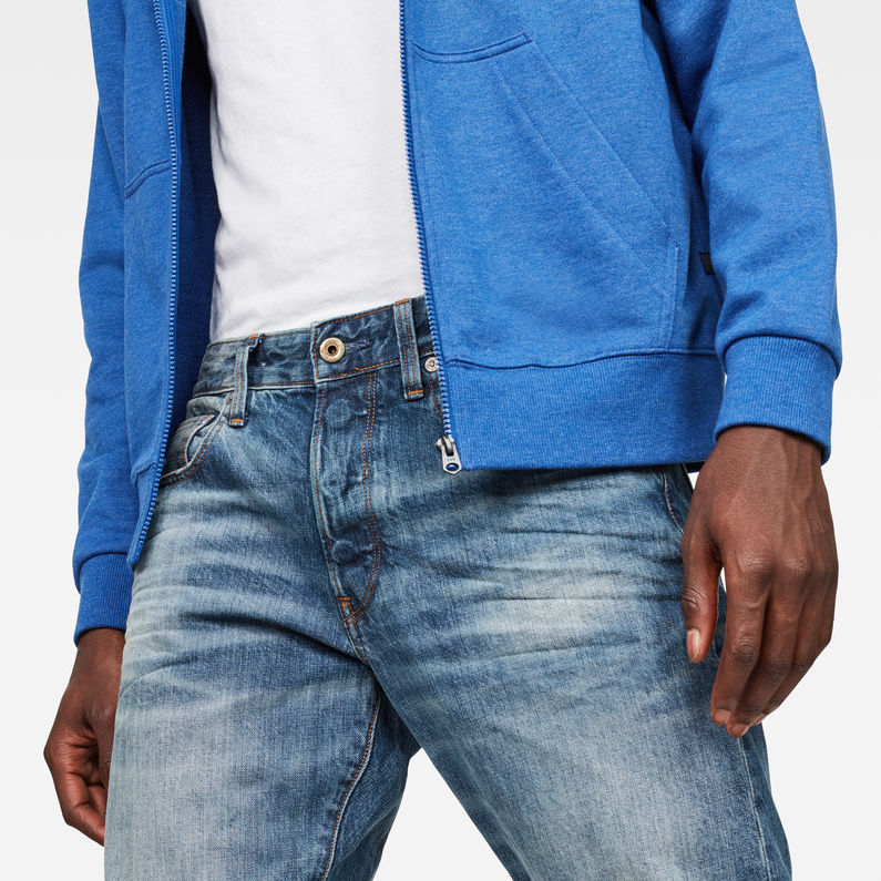 G-Star RAW® 3301 Straight Tapered Jeans Mittelblau