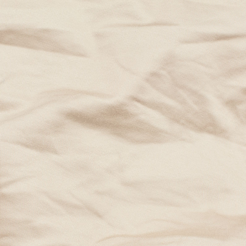 G-STAR® Rovic Zip Relaxed 1/2-Length Shorts Beige fabric shot
