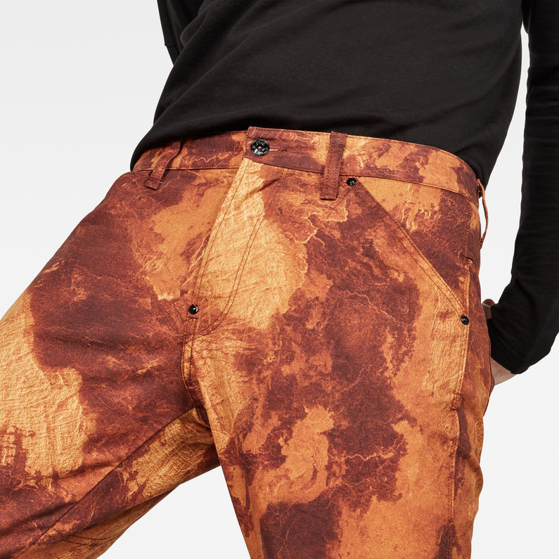 G-STAR® 5622 G-Star Elwood 3D Tapered Color Jeans Bruin