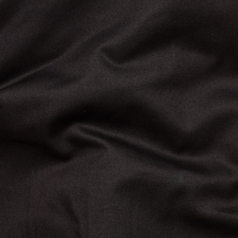 G-STAR® Bronson Pleated Relaxed Tapered Chino Black fabric shot