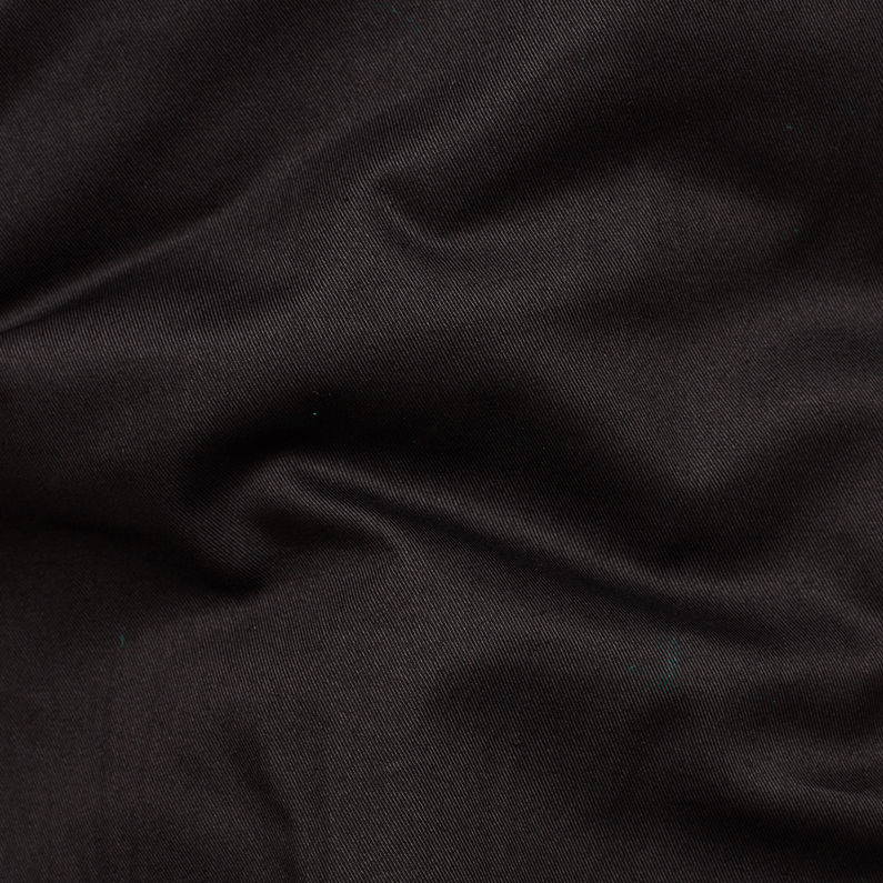 G-Star RAW® Bronson Pleated Relaxed Tapered Chino Negro fabric shot