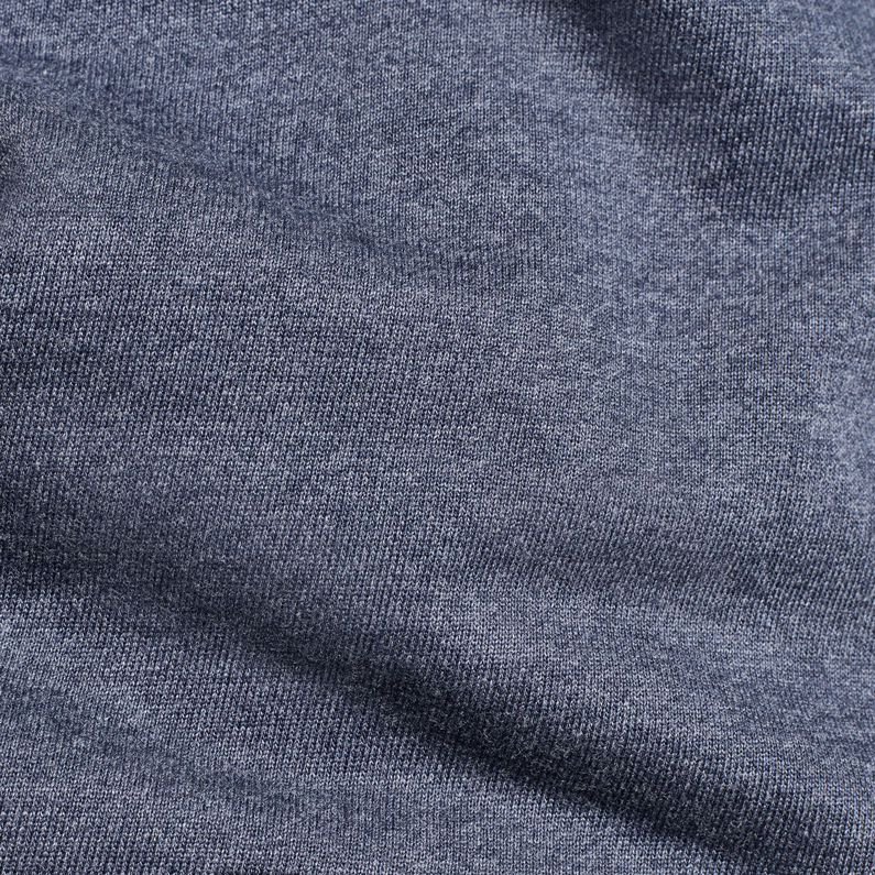 G-Star RAW® Doax Sweater Dunkelblau fabric shot