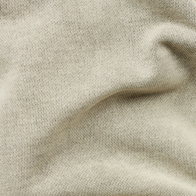 G-Star RAW® Lyl Strett Deconstructed Hooded Sweater Green fabric shot