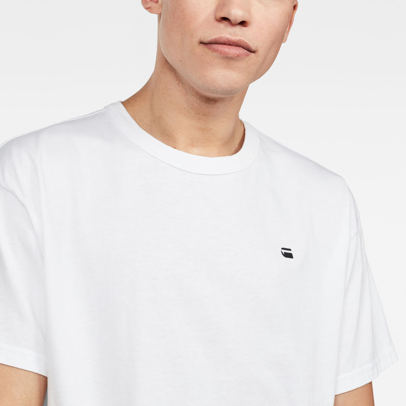 G-Star RAW® Dommic Loose T-Shirt White detail shot