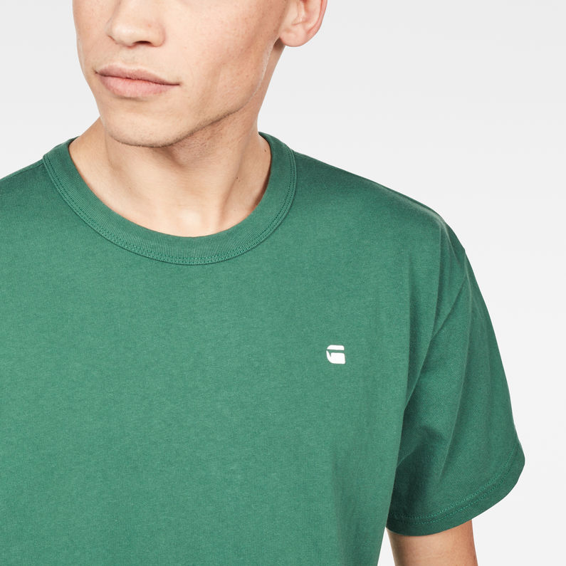 G-Star RAW® Dommic Loose T-Shirt Green detail shot