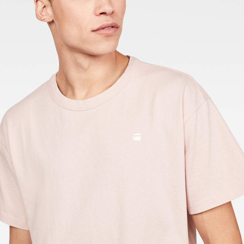G-Star RAW® Dommic Loose T-Shirt Pink detail shot