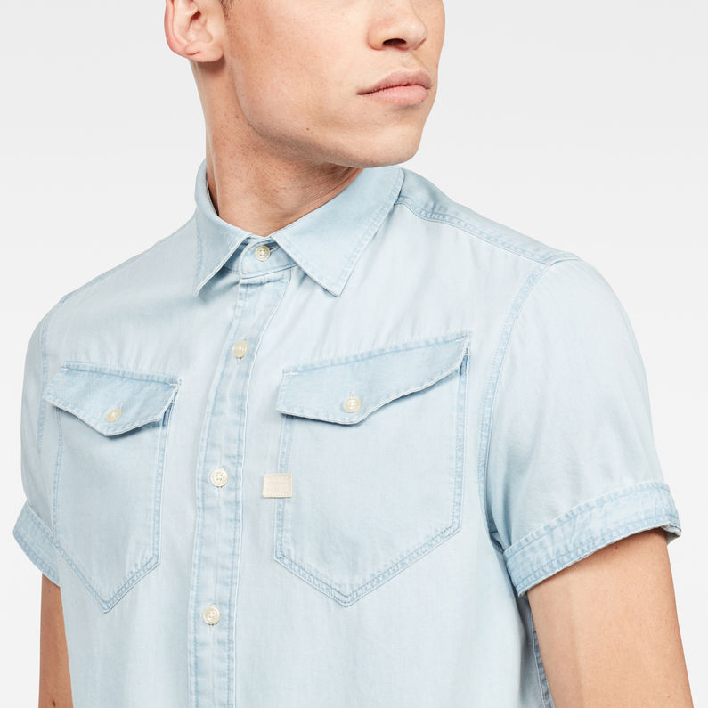 G-Star RAW® 3301 Straight Shirt Light blue